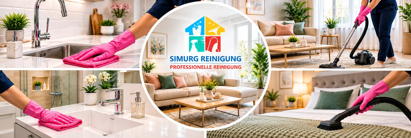 Simurg Reinigung – Logo und Reinigung von Küche, Bad und Wohnräumen