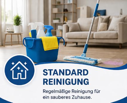Standard Reinigung Köln für Wohnungen und Häuser ab 33,99 €