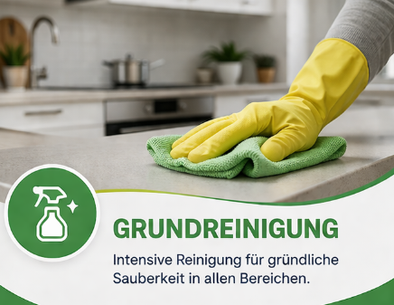 Grundreinigung Köln für starke Verschmutzungen und intensive Reinigung